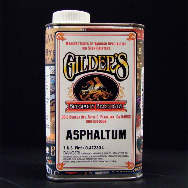 Gilders Asphaltum Varnish